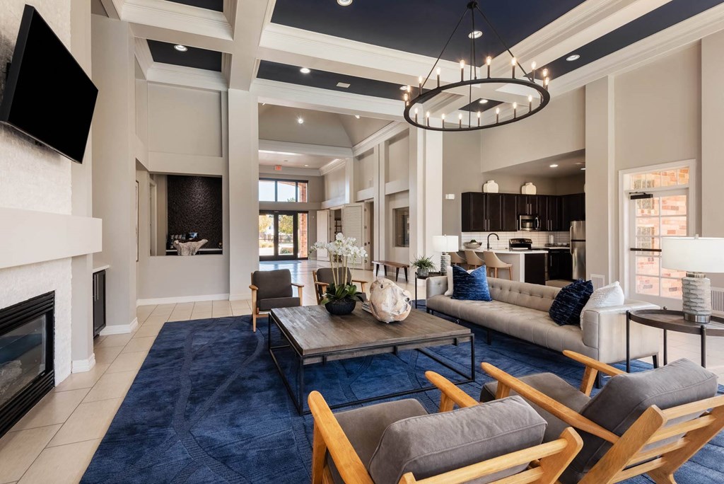 Resident Lounge at The Windsor, Lakewood, CO, 80227