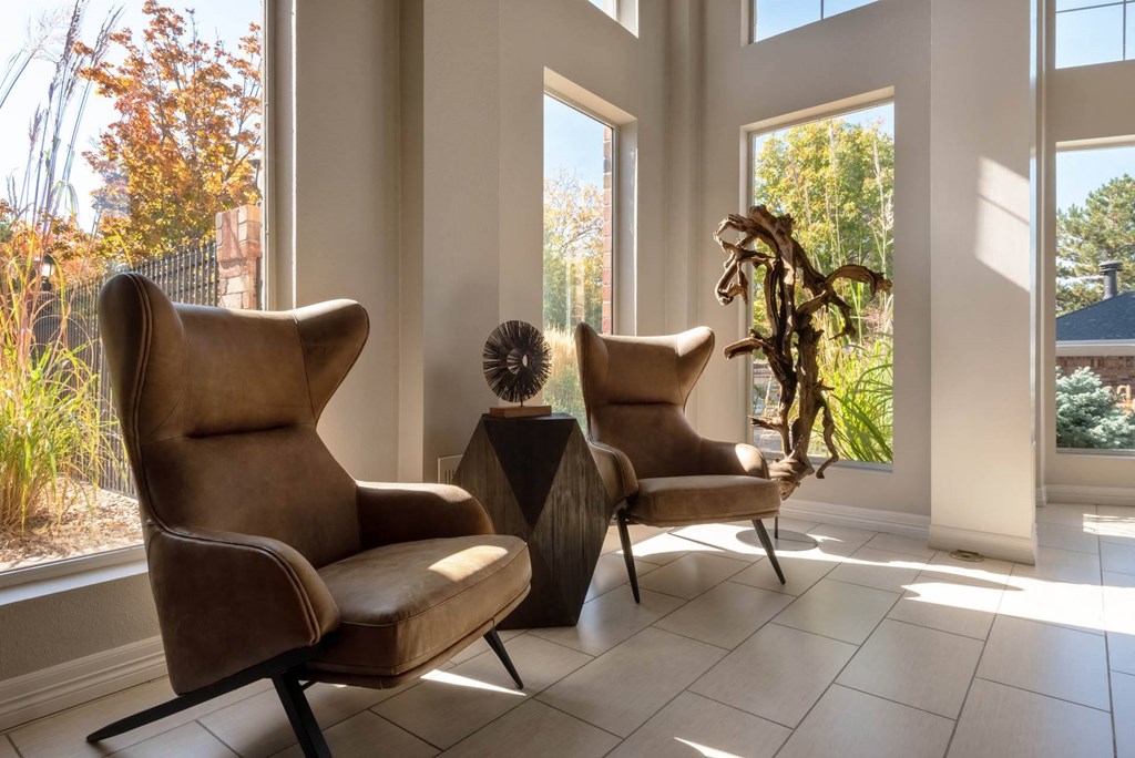 Lobby at The Windsor, Lakewood, Colorado