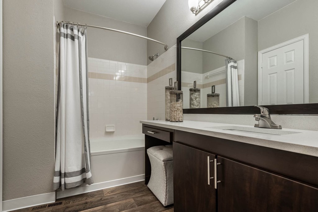 Bathroom With Bathtub at The Windsor, Lakewood, CO, 80227