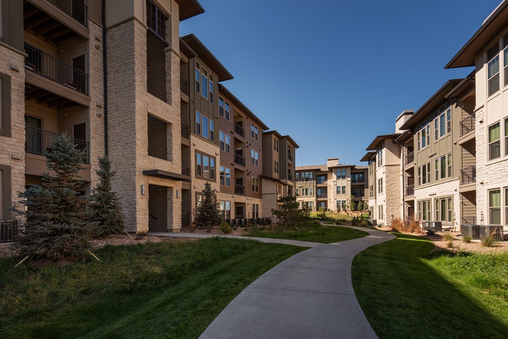 Westerly Apartments With Beautiful Walkway