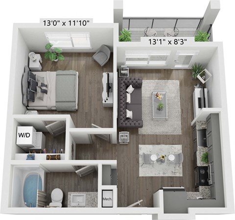 9701 Spectrum Drive Studio-2 Beds Apartment for Rent - Photo Gallery 57