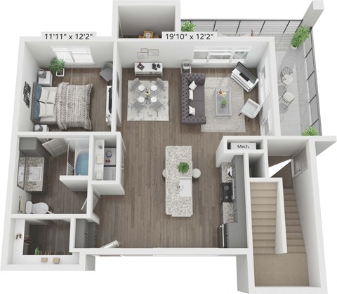 9701 Spectrum Drive Studio-2 Beds Apartment for Rent - Photo Gallery 61