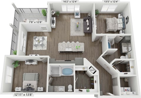 9701 Spectrum Drive Studio-2 Beds Apartment for Rent - Photo Gallery 65