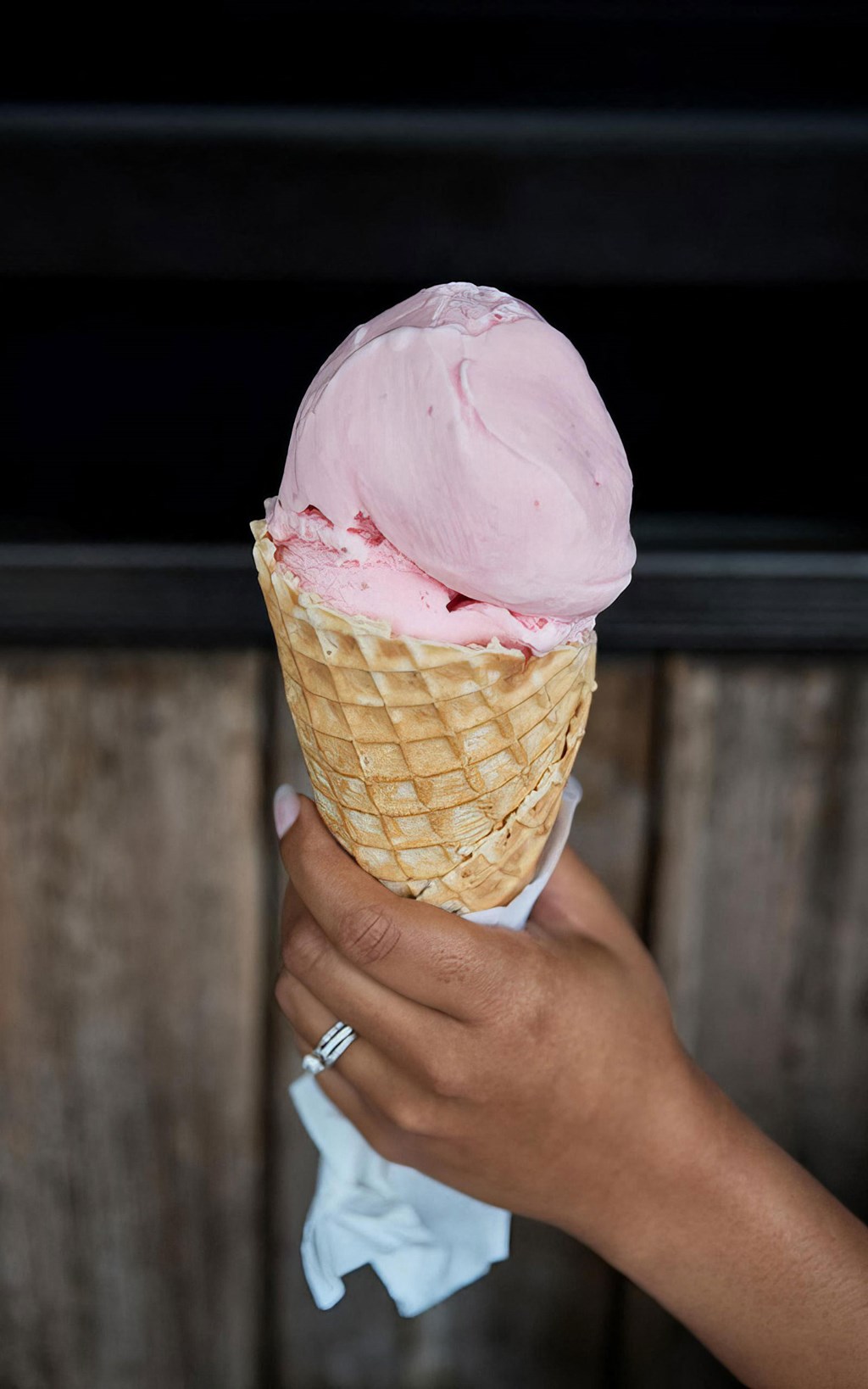 Enjoy giant servings of tasty ice cream near Novel Cary