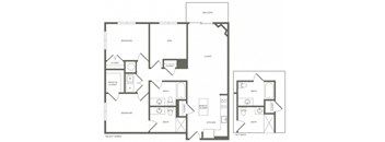 B03D- Two Bedroom Plus Bonus Den!  Private Balcony/ Patio; Corner Location