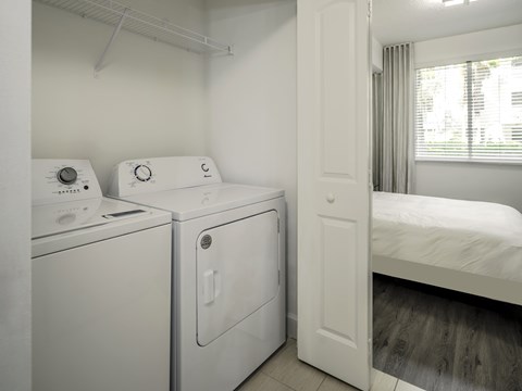 In Home Washer and Dryer