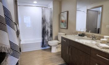 Luxurious Bathrooms at Trifecta Belmar, Lakewood, 80226