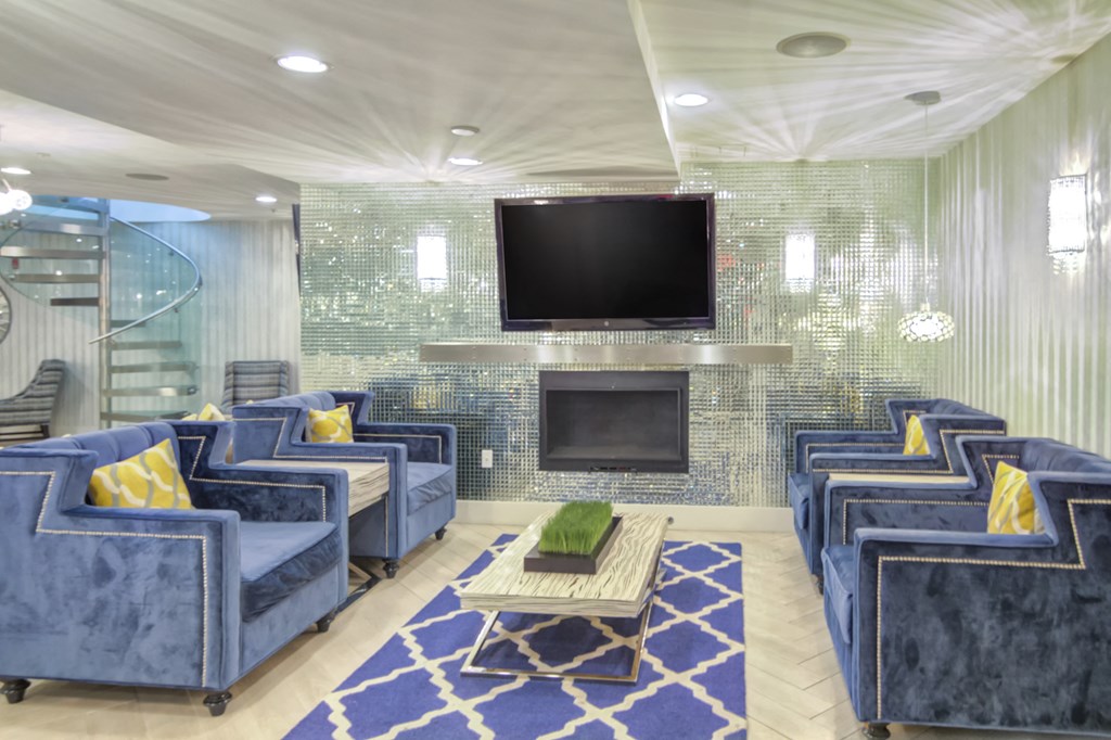 Lounge area in club room