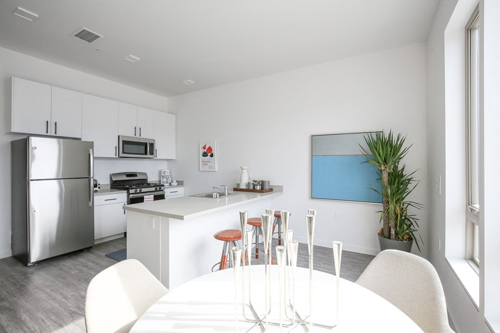 View of Kitchen from Dining room
