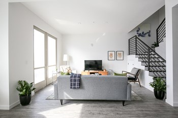 Staged Living Room with view form behind couch - Photo Gallery 3