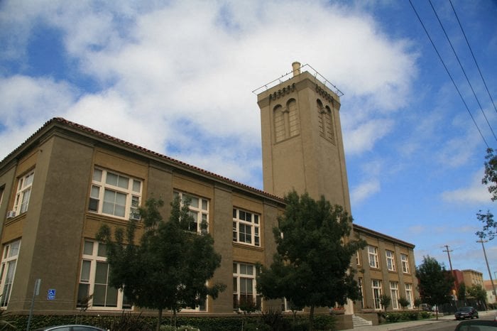 Bakery Lofts exterior ground level view