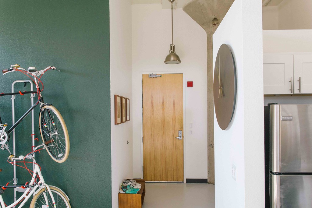 Staged Unit Interior Entry