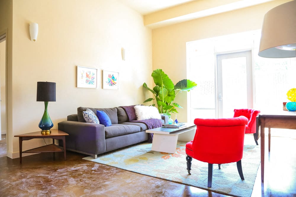 B3 Interior staged living room