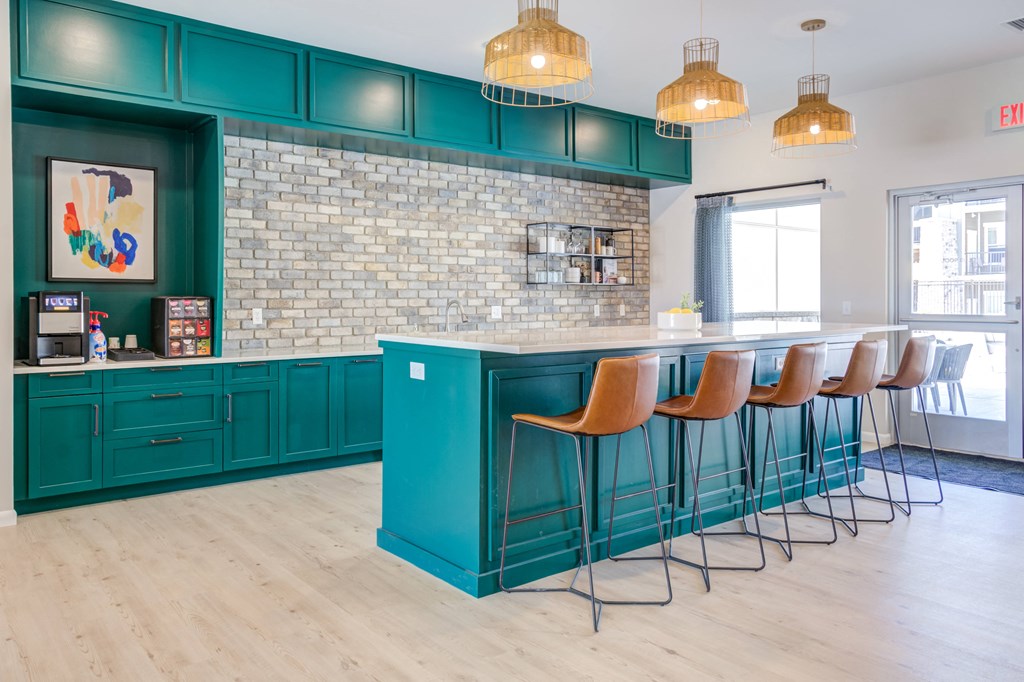 Citrine Clubhouse Kitchen with complimentary coffee bar