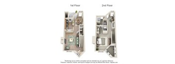 1 Bed/1.5 Bath