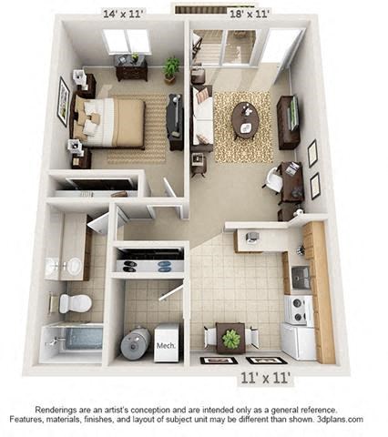 2037 Chablis Drive 1-2 Beds Apartment, Townhouse for Rent - Photo Gallery 25