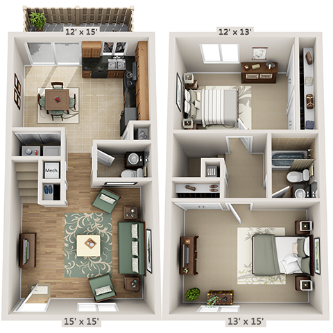 2037 Chablis Drive 1-2 Beds Apartment, Townhouse for Rent - Photo Gallery 24