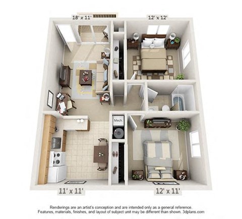 2037 Chablis Drive 1-2 Beds Apartment, Townhouse for Rent - Photo Gallery 21