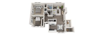 Manhattan floorplan - renovated