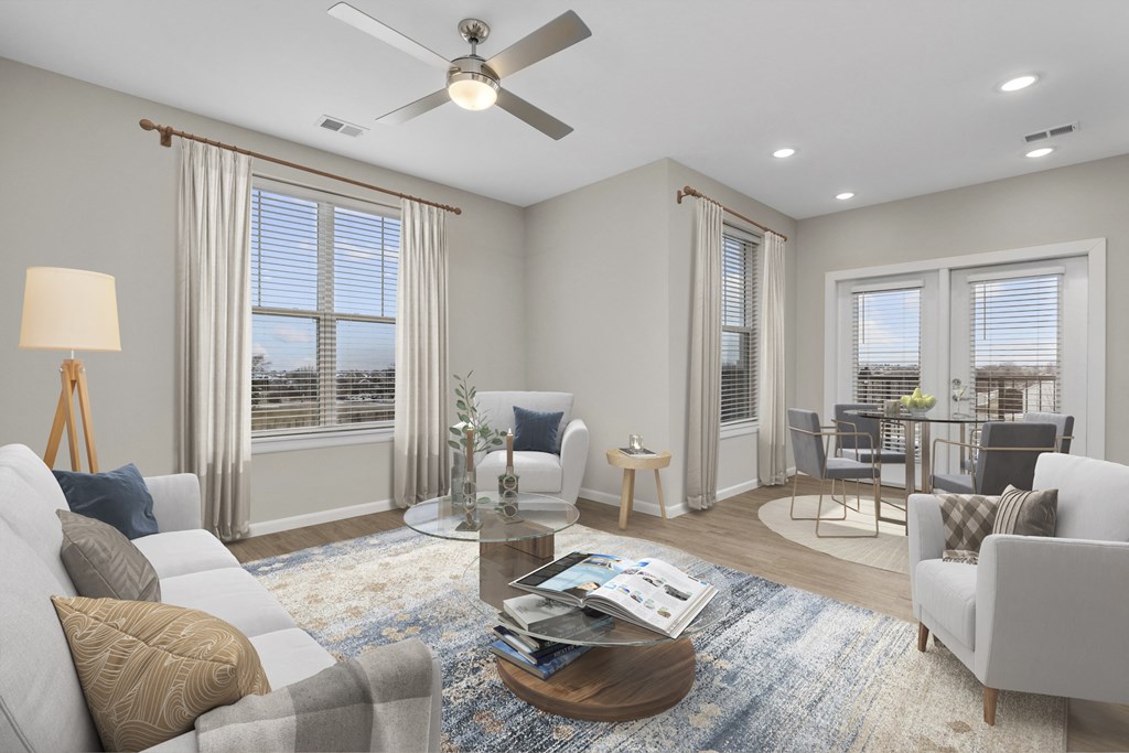 Citrine 2 bedroom living room view