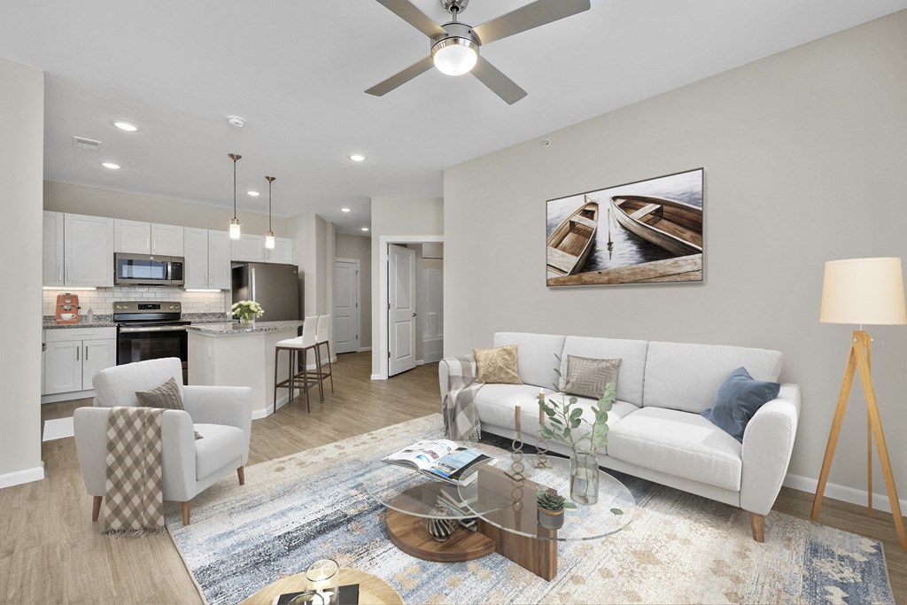 Citrine 2 bedroom living room