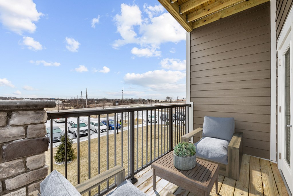 Citrine 1 bedroom balcony