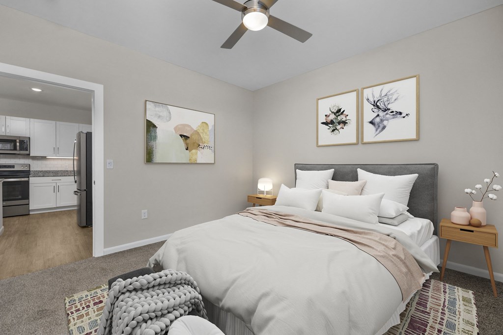 Citrine 2 bedroom primary bedroom