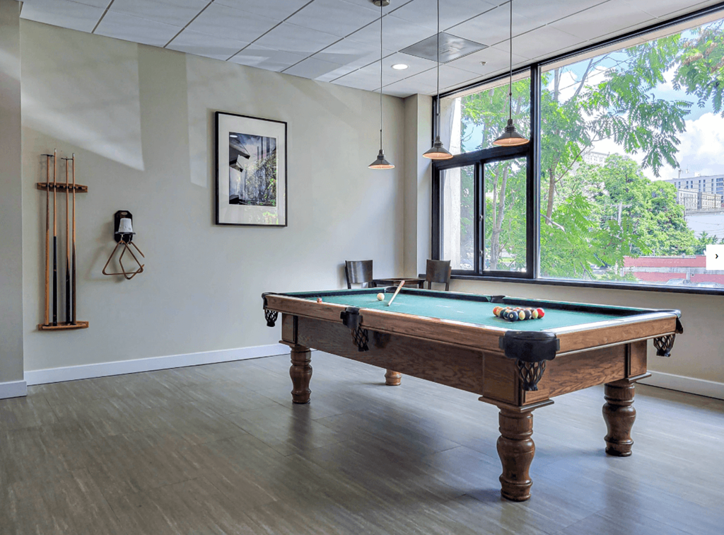 billiards room