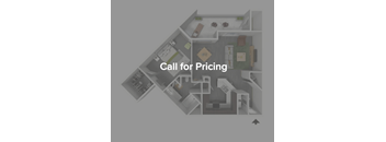 1 bedroom 1 bathroom apartment with limited courtyard view