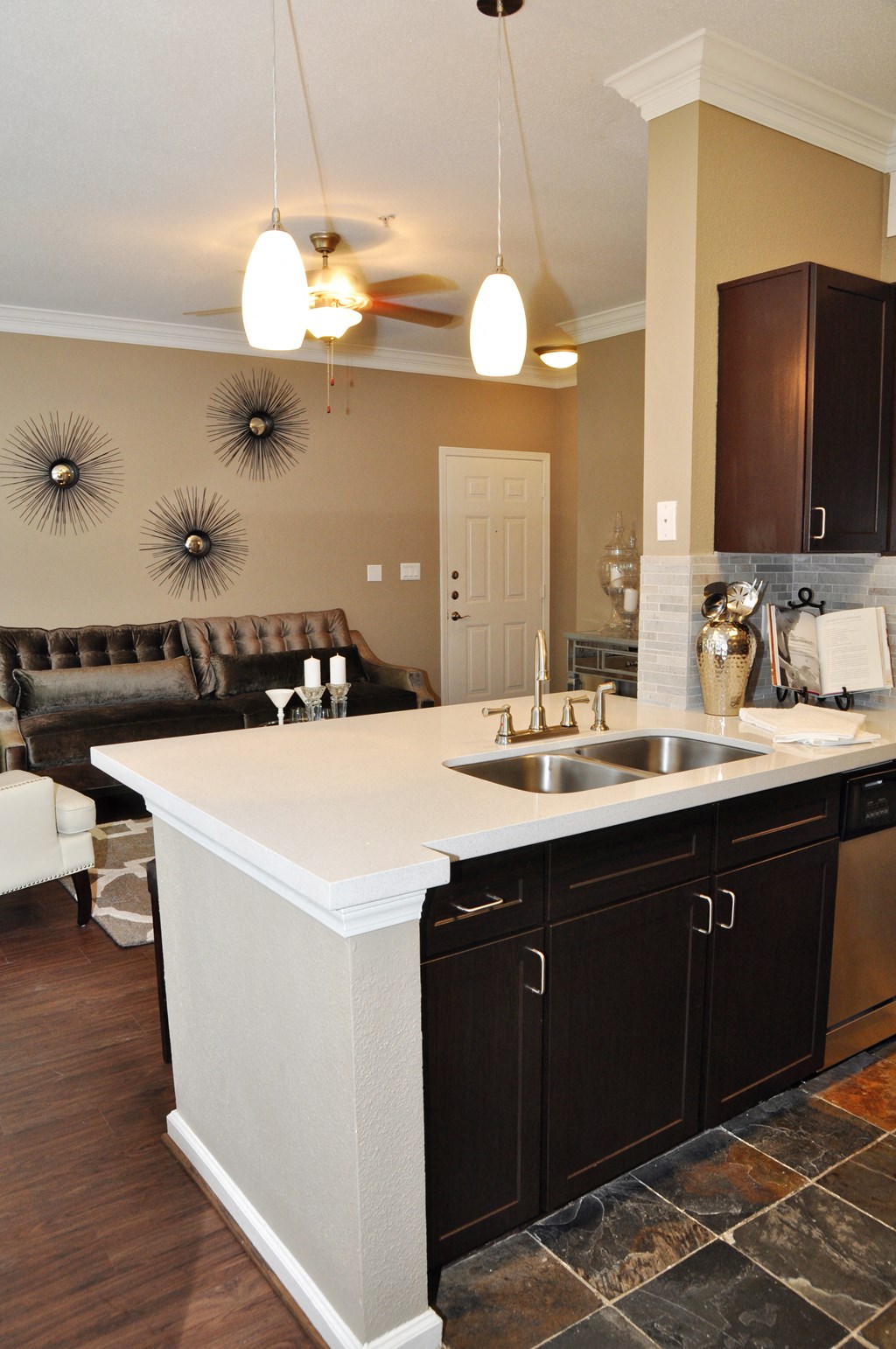 Interior view of kitchen