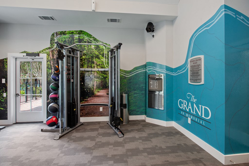 updated fitness center