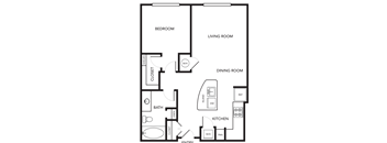 1 bedroom 1 bathroom apartment