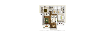 River Birch Floorplan at The Grand on Memorial, Texas, 77079