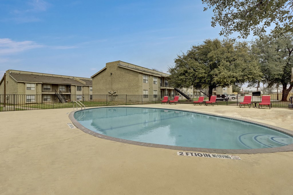 our apartments offer a swimming pool in our community