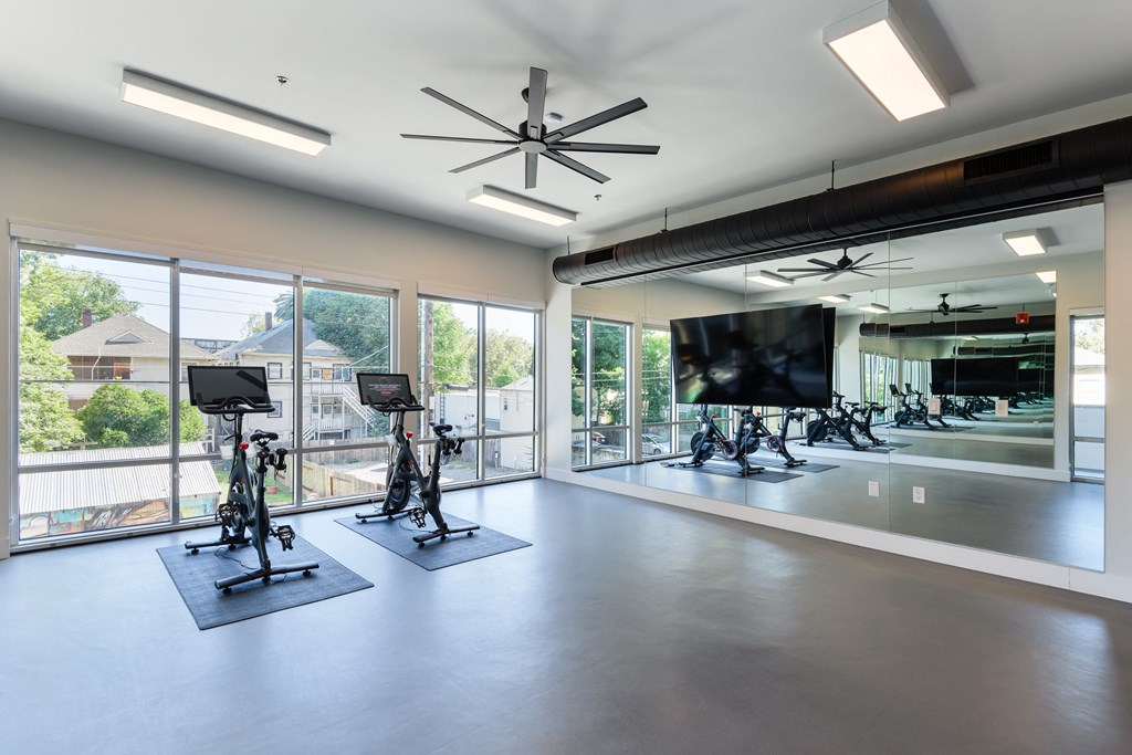 Yoga Flex Studio with Peloton Bikes
