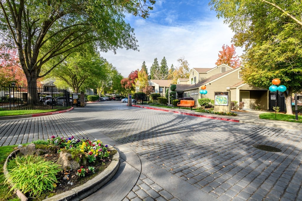 a Gated apartment Community