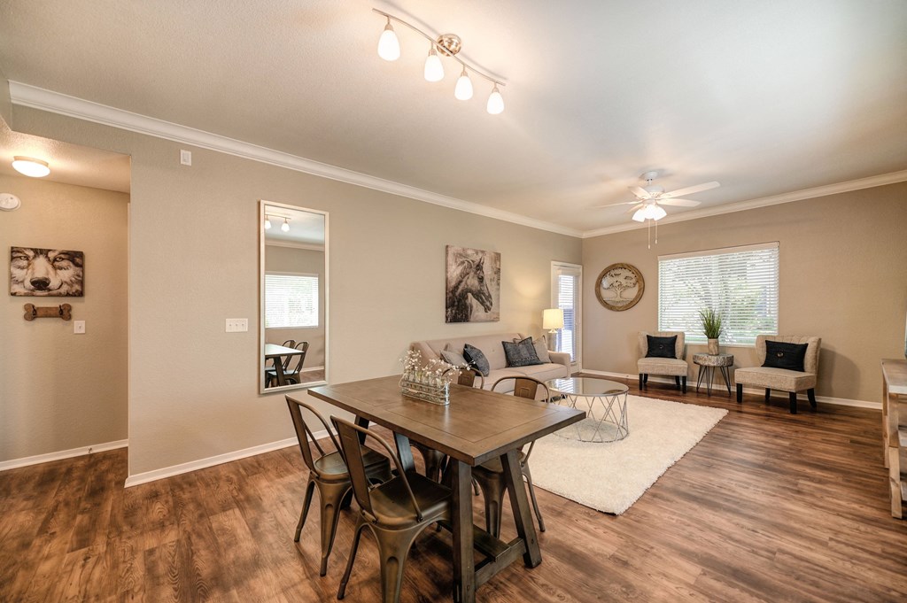 Toasted barn wood flooring