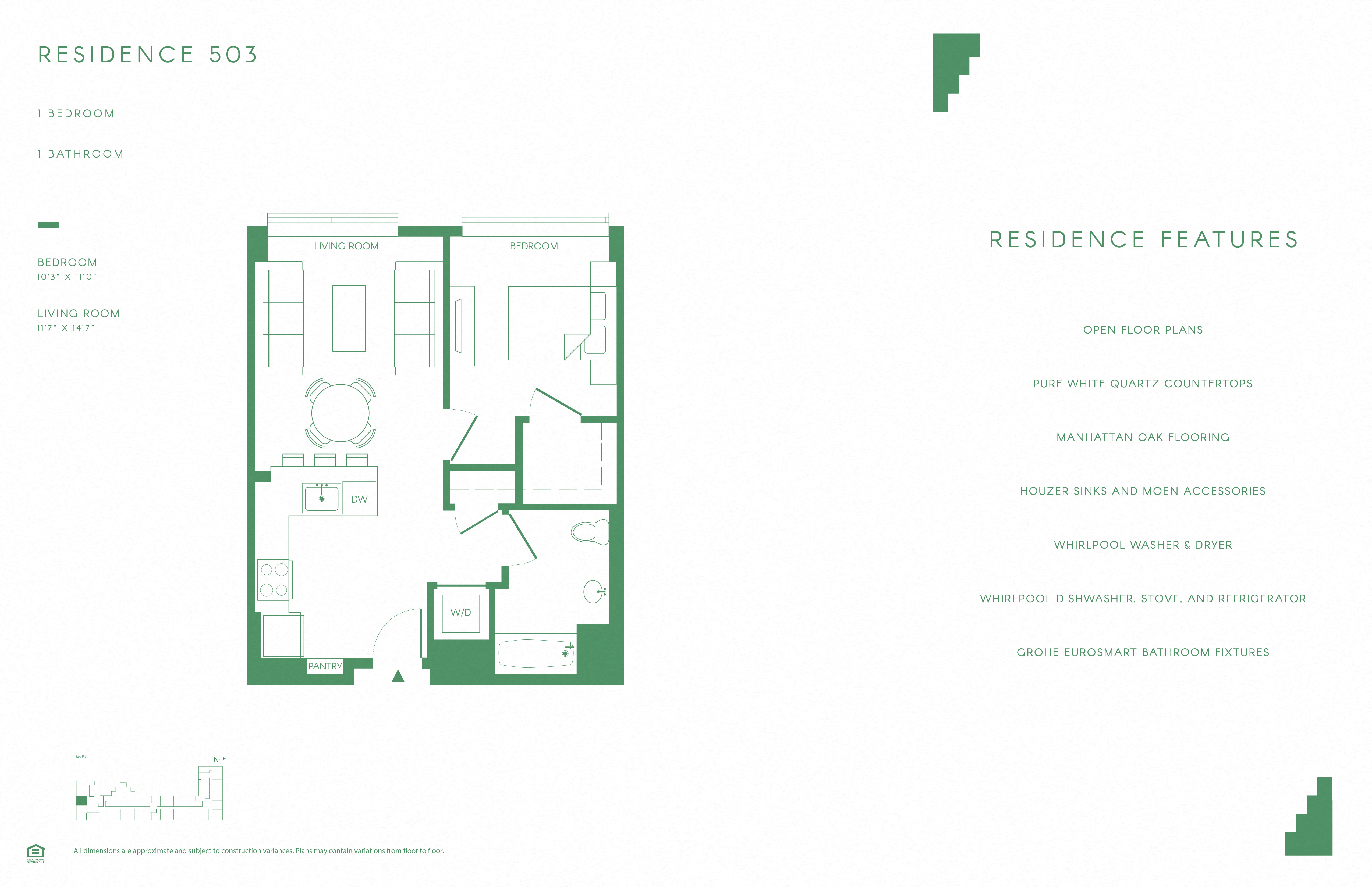 1 Bed-1Bath