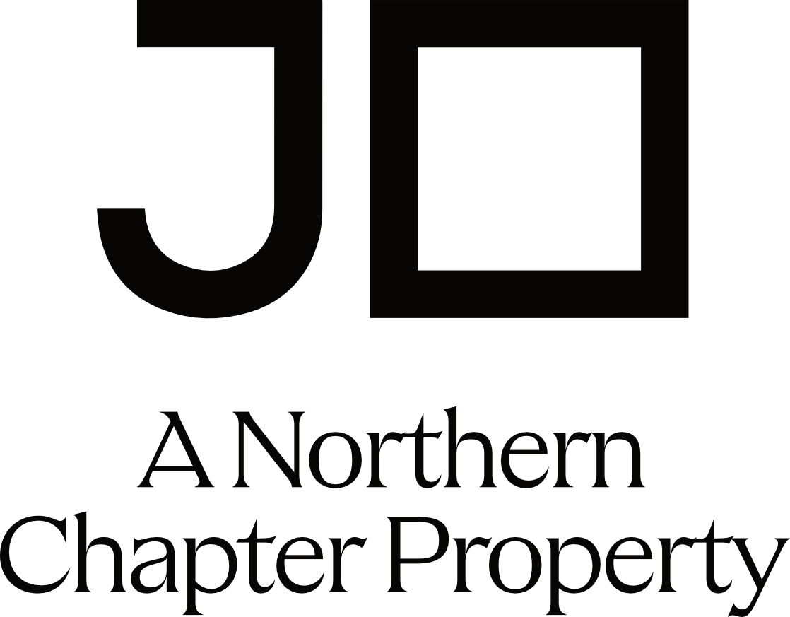 A logo with the text "A Northern Chapter Property" in front of a green background.