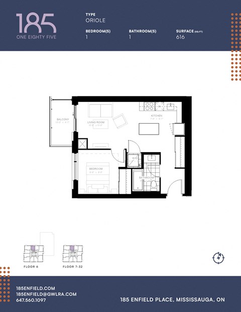a floor plan of a bedroom apartment