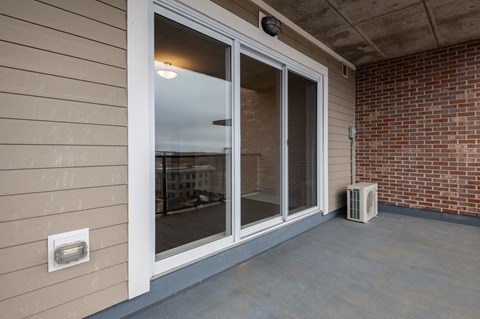 the views of the patio from the back of the house