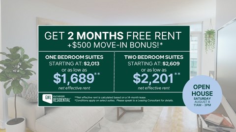 88 Redpath Avenue 1-3 Beds Apartment for Rent