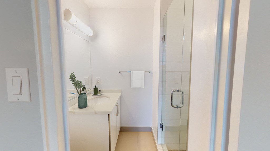 Bathroom with shower