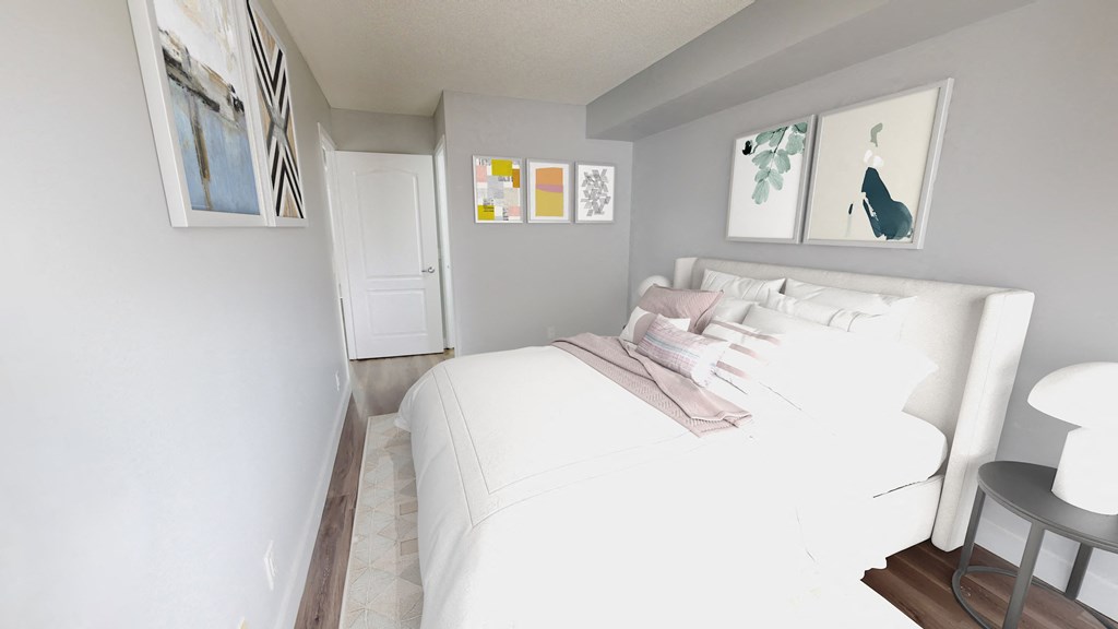 Bedroom with large bed