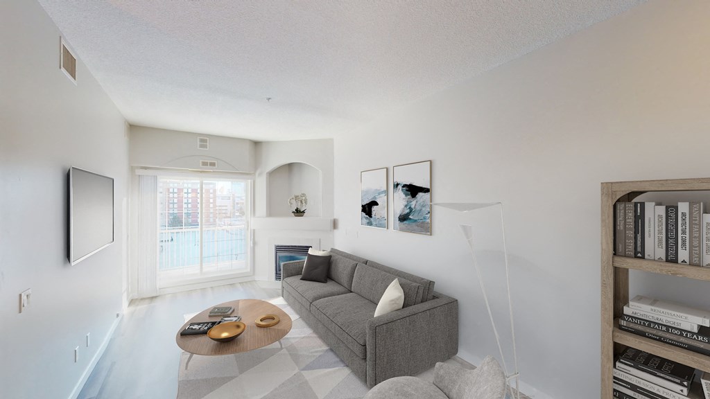 Living room with sofa