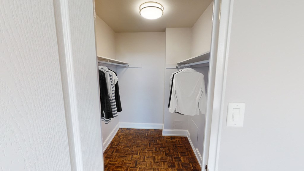 Spacious walk-in closet. Thumbnail click to zoom