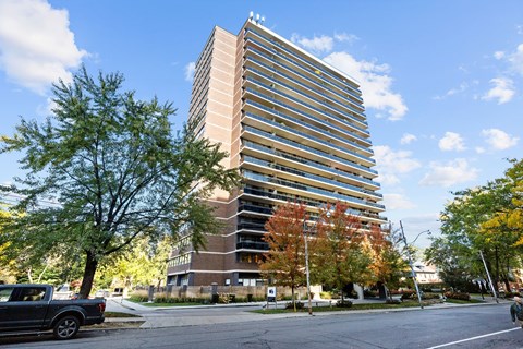The exteriors - 50 Prince Arthur An exterior view of 50 Prince Arthur.
