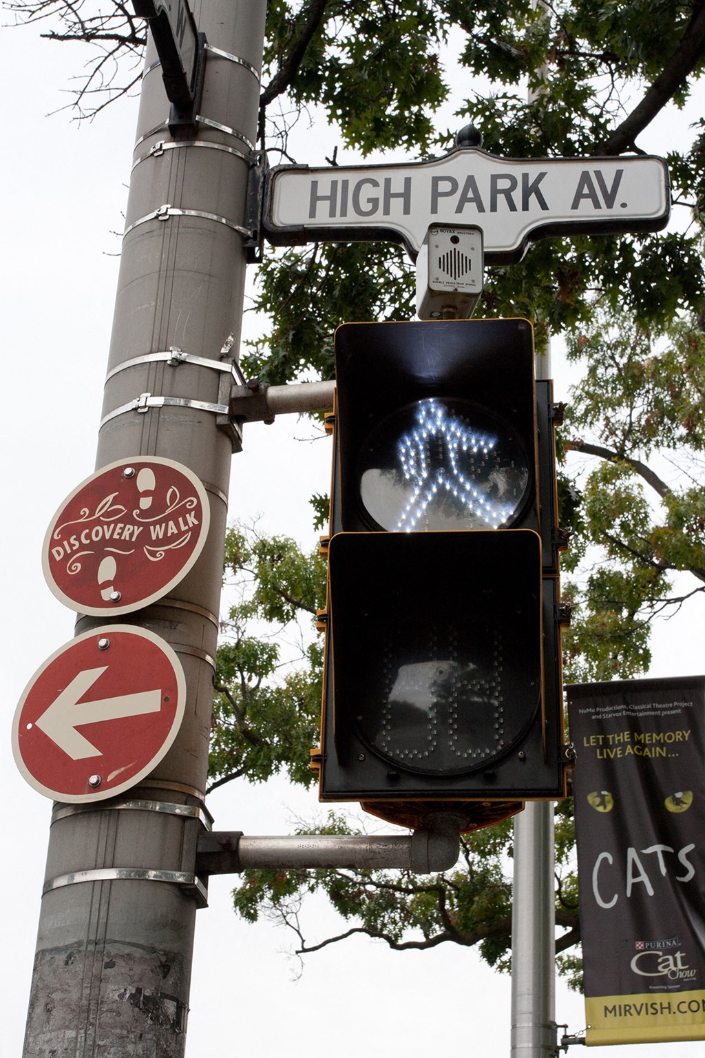 High Park Street sign. Thumbnail click to zoom.