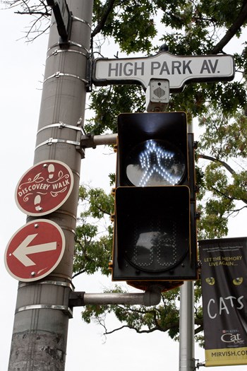 High Park Street sign. Thumbnail click to zoom. - Photo Gallery 4
