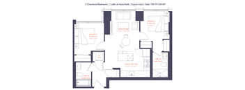 2 Bedroom 2 Bath